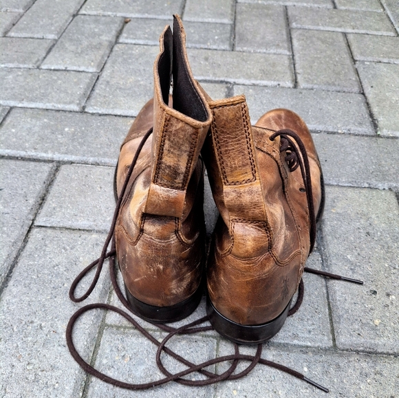 FLY LONDON Men's Walter Lace Up Boot Brown Size 42  ( 9 US )  FLY LONDON - Picture 5 of 5